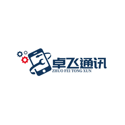 卓飞通讯logo设计