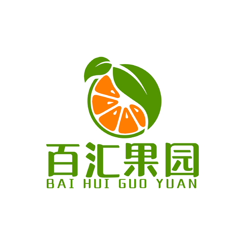 百汇果园logo设计