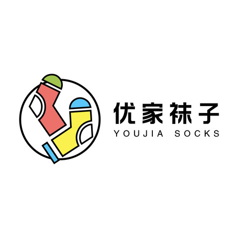 优家袜子logo设计