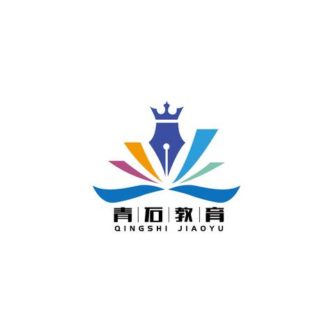 青石教育logo设计