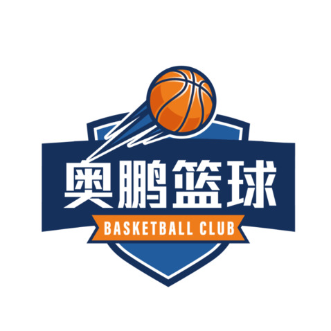 奥鹏篮球logo设计