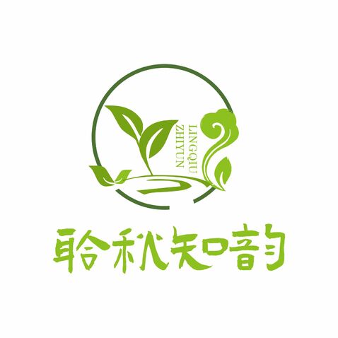 聆秋知韵logo设计