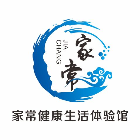 家常健康生活体验馆logo设计