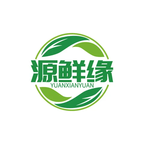 源鲜缘生鲜超市logo设计