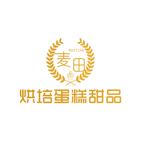 麥田烘焙logo設計