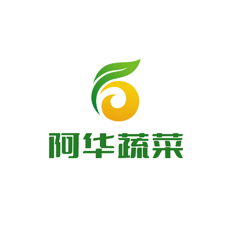 阿华蔬菜logo设计logo设计