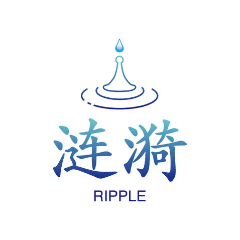 涟漪logo设计logo设计