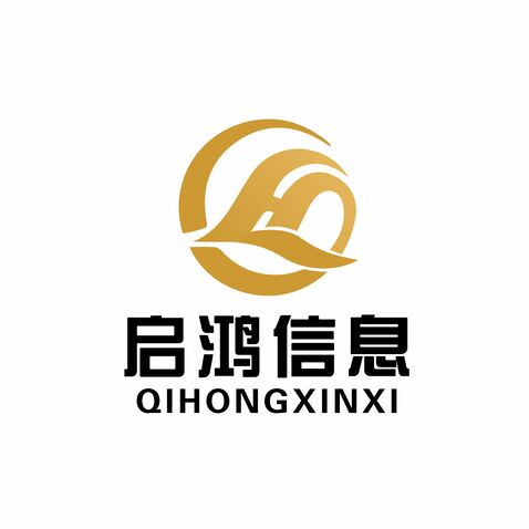 启鸿信息logo设计