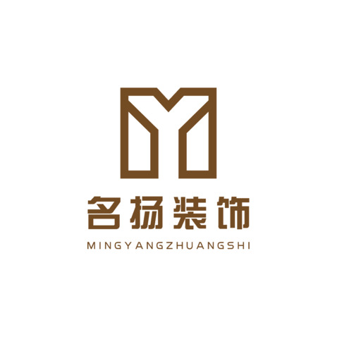 名扬装饰logo设计