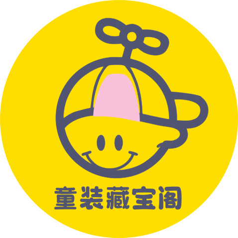 童装藏宝阁logo设计