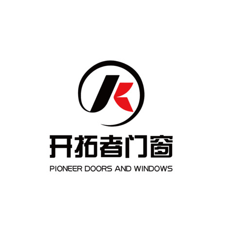 开拓者门窗logo设计