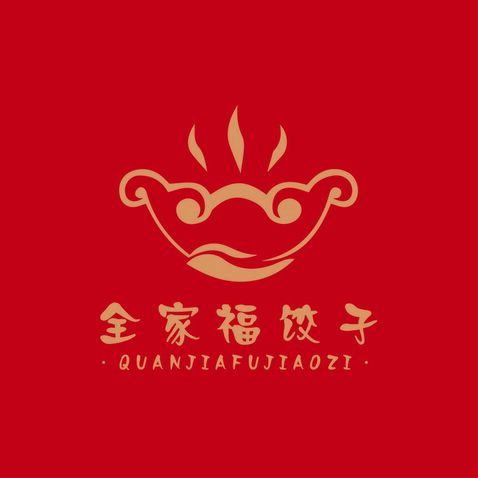 全家福饺子logo设计