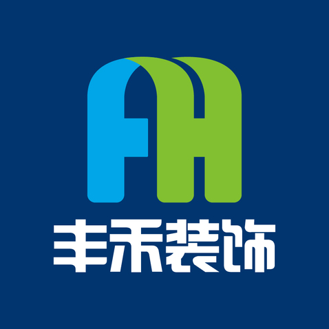 FH丰禾装饰logo设计