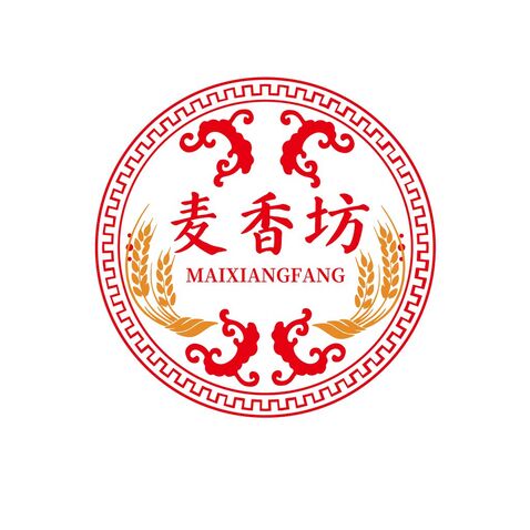 麦香坊logo设计