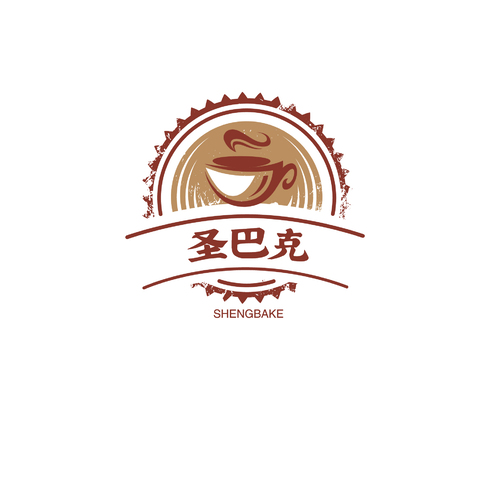 美巴克logo设计