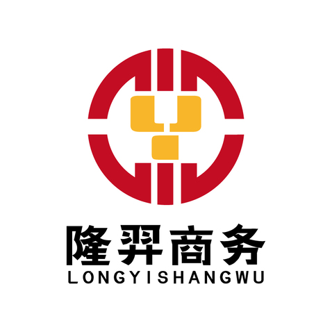 隆羿商务logo设计