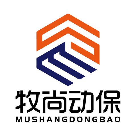 牧尚生物logo设计