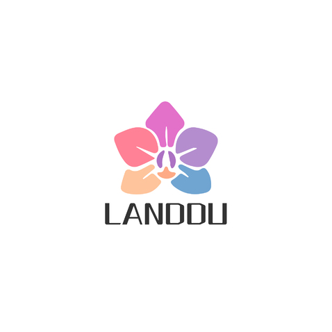 LANDDU 指甲油logo设计