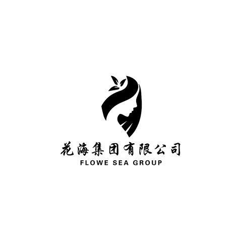 花海集团有限公司_画板 1logo设计