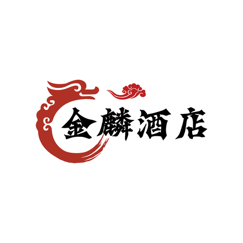 金鳞酒店logo设计