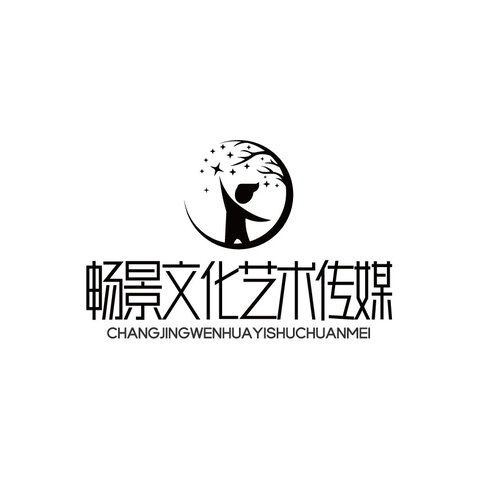 暢景文化藝術傳媒logo設計