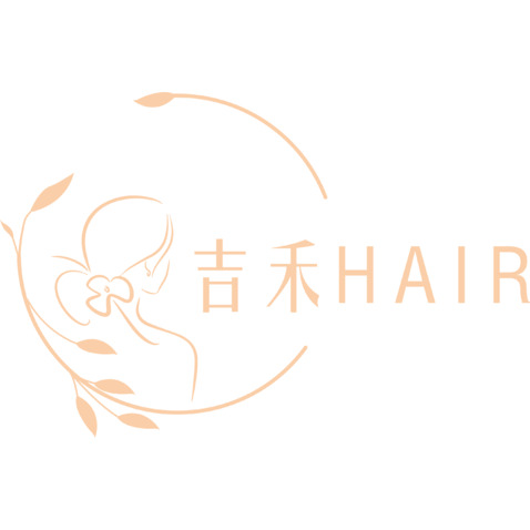 吉禾hairlogo设计