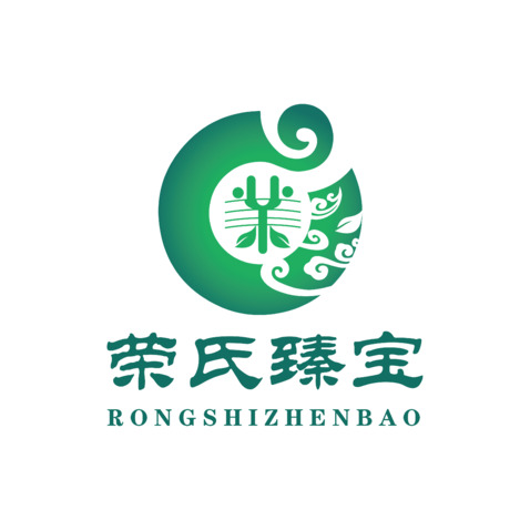 荣氏臻宝logo设计