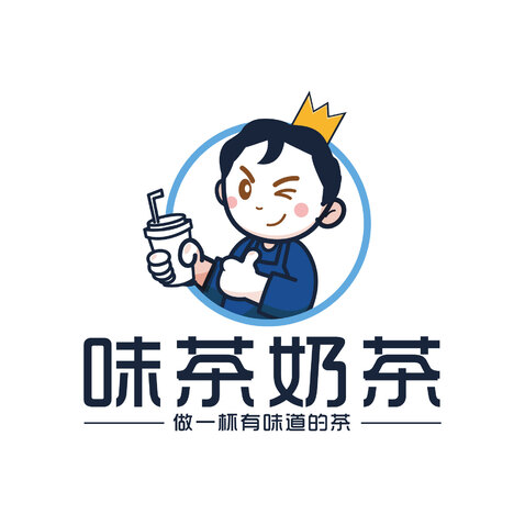 奶茶logo设计