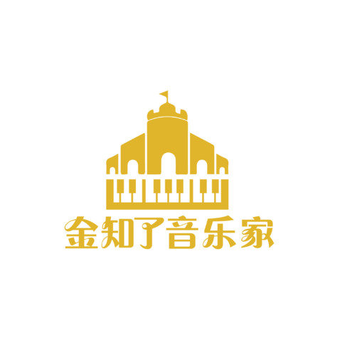 金知了艺术家logo设计