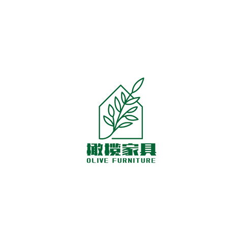 橄榄家具logo设计