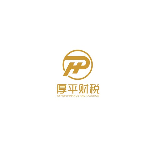 厚平财税logo设计