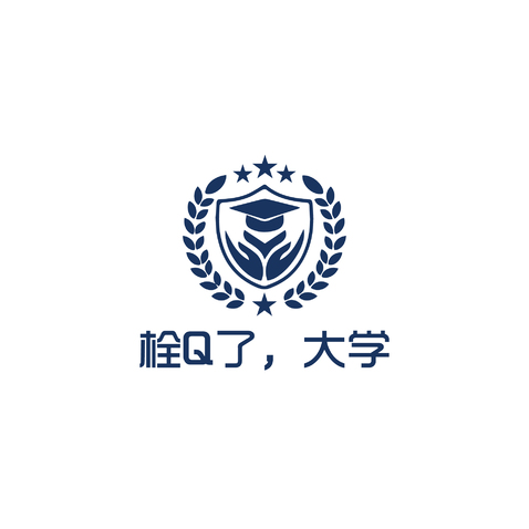 栓q了，大学logo设计