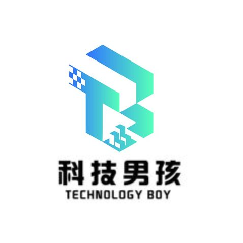 科技男孩logo設計