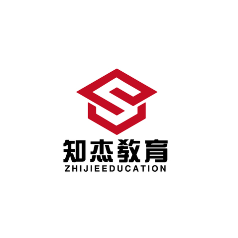 知杰教育logo設計