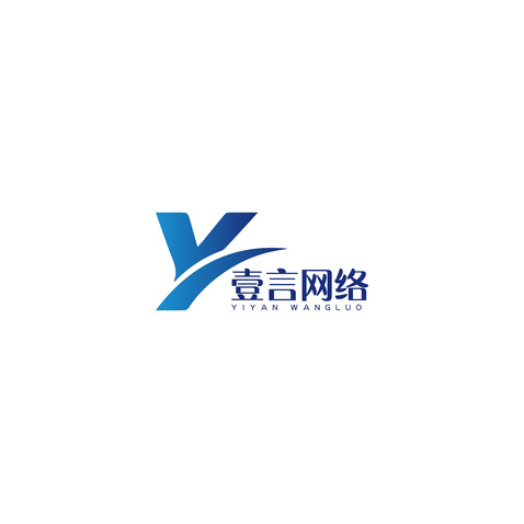 壹言网络logo设计