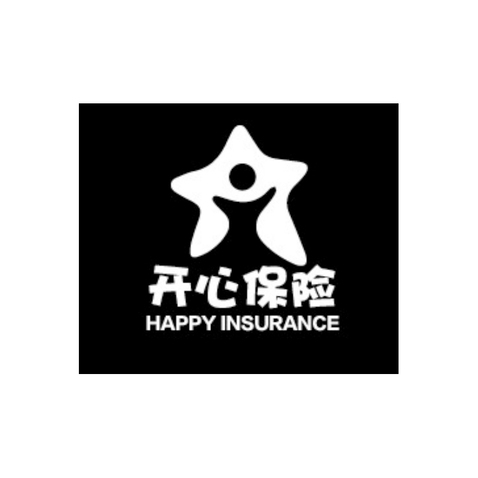 开心保险logo设计