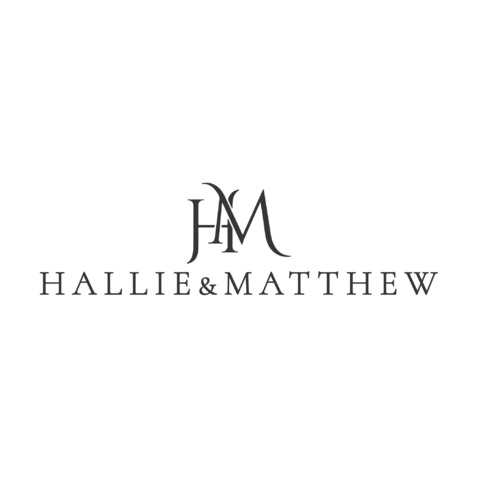 HALLIE&amp;MATTHEWlogo设计