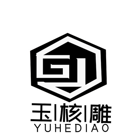 玉核雕logo设计