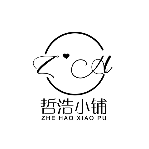 哲浩小铺logo设计