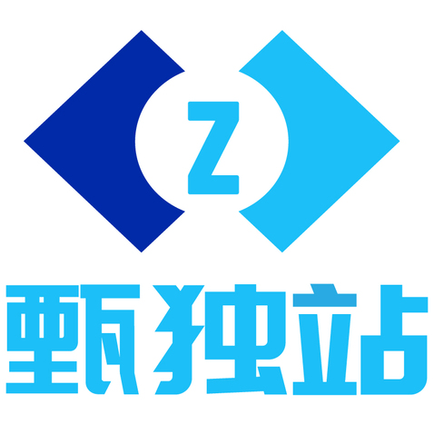 甄独站logo设计