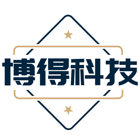 博得科技logo设计