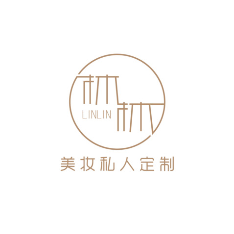 林林美妆logo设计