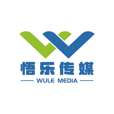 悟乐传媒logo设计