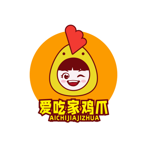 爱吃家鸡爪logo设计