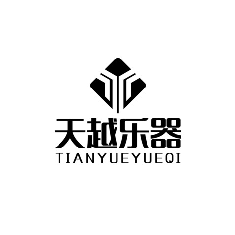 天越乐器logo设计