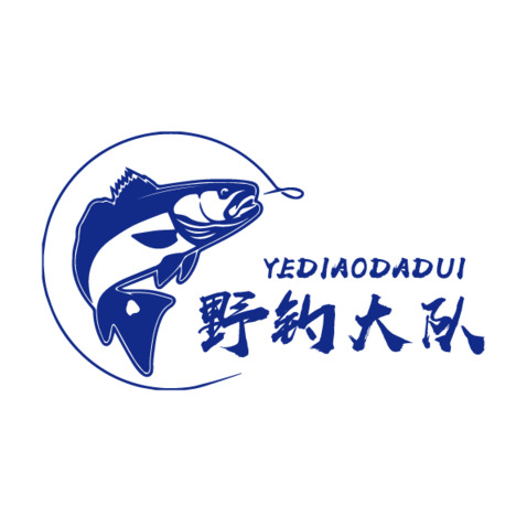 野钓大队logo设计