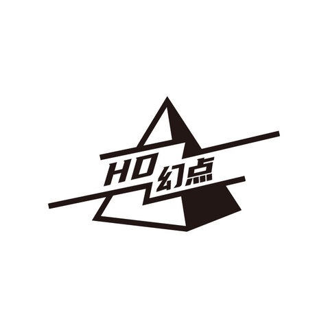 HD 幻点logo设计