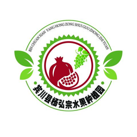 宾川县杨弘宗水果种植园logo设计