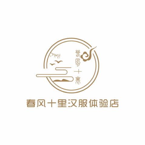 汉服6logo设计