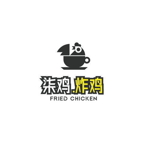 柒鸡炸鸡logo设计